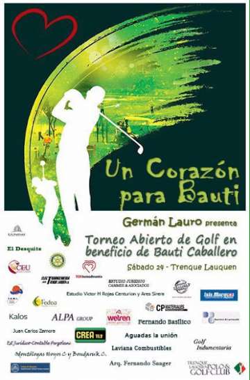 Golf en Trenque Lauquen - TORNEO A BENEFICIO DE BAUTI CABALLERO