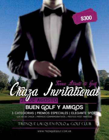 Golf en Trenque Lauquen - Torneo Chaza Invitational